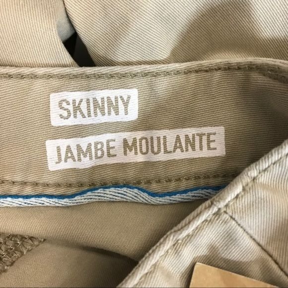 NWT Mossimo Womens Tan Jambe Moulante Skinny Jeans Juniors Size 1 - Picture 5 of 8